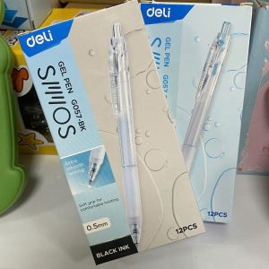 Bút bi bấm mực gel 0.7mm – Viết êm, đều mực