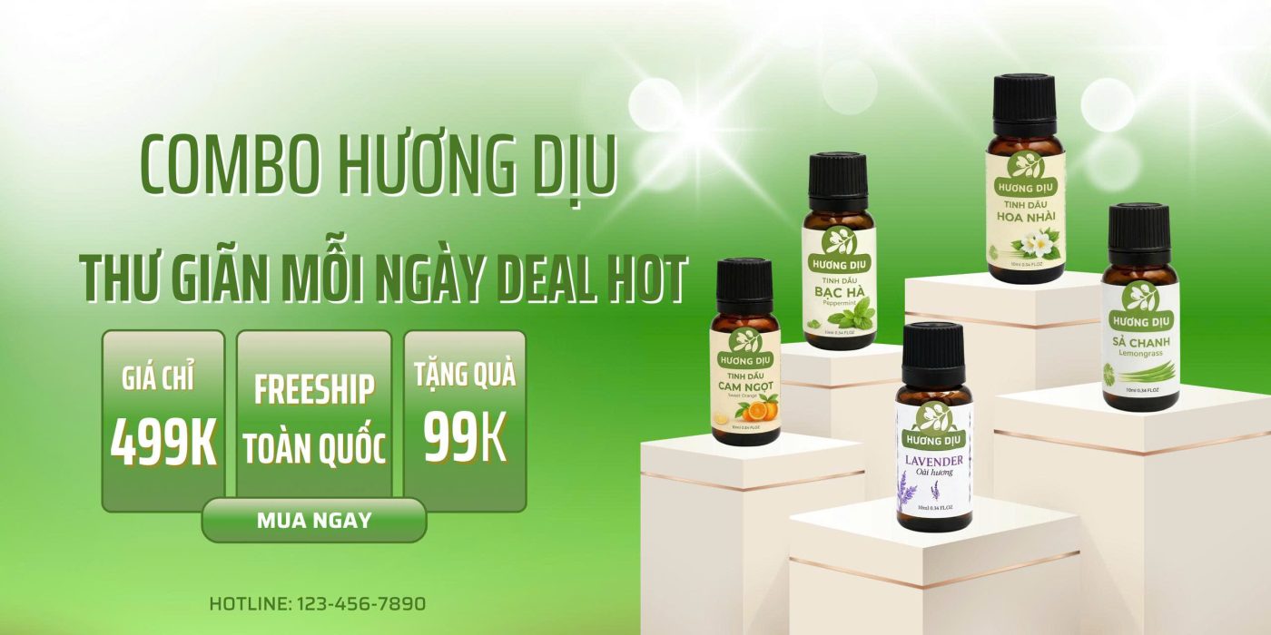Hương Dịu - Tinh Dầu Thiên Nhiên 3